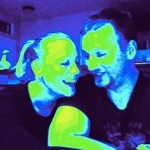 Desiree Capuano laughing with Kristopher Lauchner